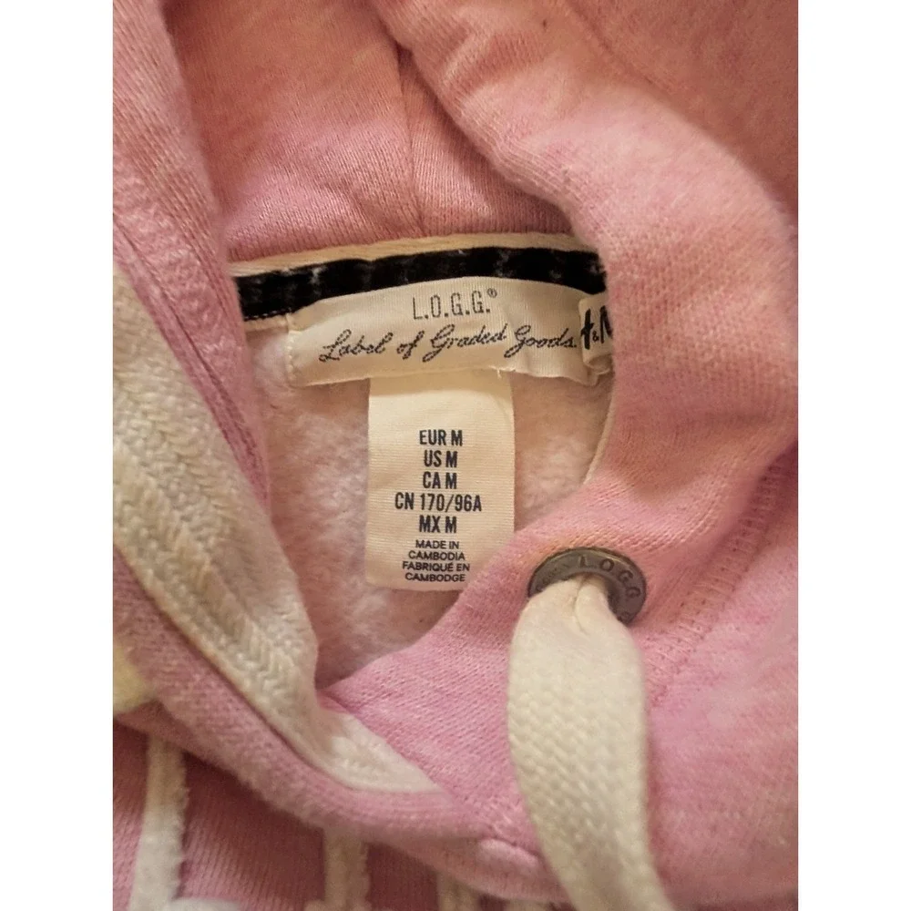 H&M Women's Medium Gullickson South Plain Rose Embroidered Pullover Sweatshirt - Picture 4 of 6